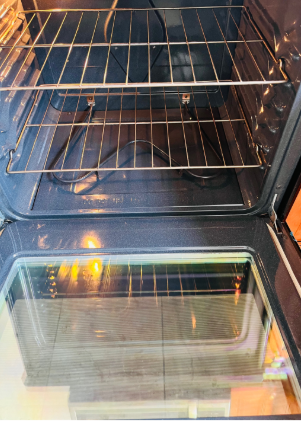 After – Oven deep clean