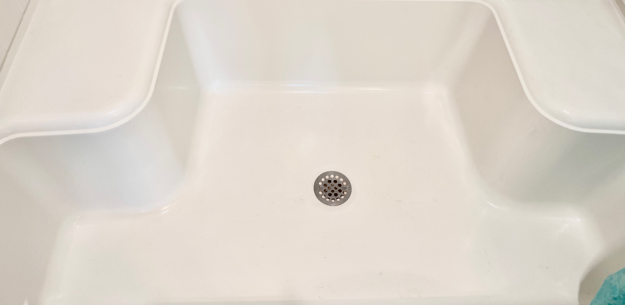 After – Shower deep clean